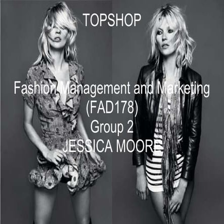 Complete topshop presentation 