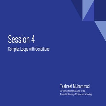 SPL 10.1 | Manual Tracing on Basic Loop & 1D Array | PDF