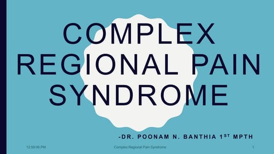 CRPS | PPT