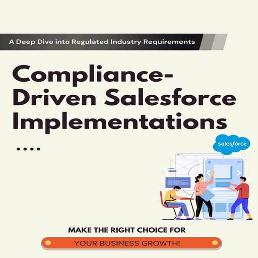 Compliance-Driven Salesforce Implementations