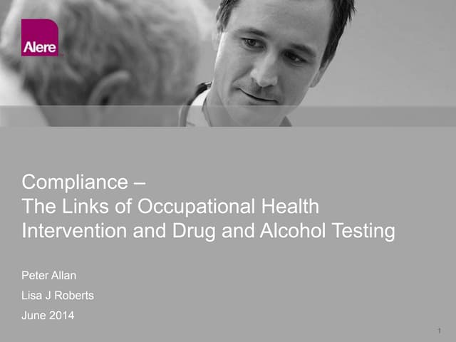 Compliance   occupational health - ...