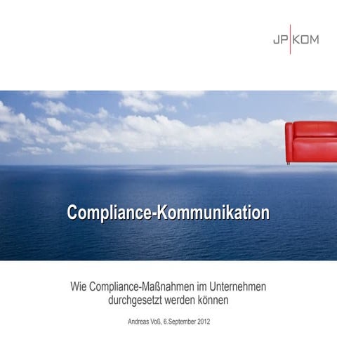 JP│KOM: Compliance-Kommunikation 
