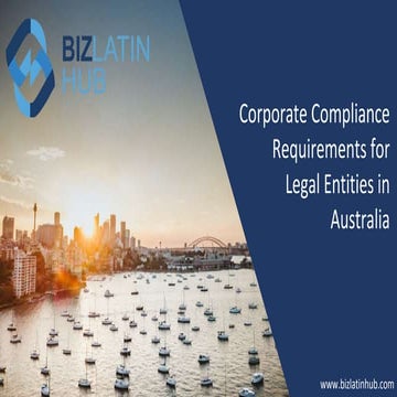 Corporate Compliance Requirements in Australia
