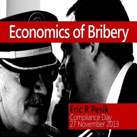 Economics of Bribery by @EricPesik