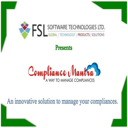 Compliance mantra challanges 