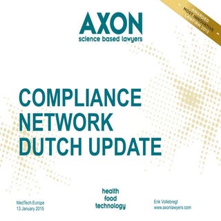 MedTech Europe Netherland Complianc...