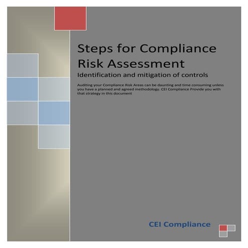 Compliance Risk Assessment