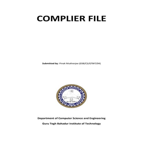Complier File