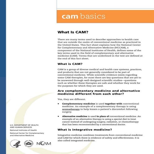 Complimentary and alternative medicine | PDF