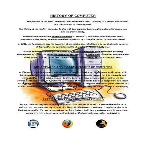 Introduction of Computer | PDF