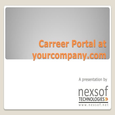 Company Recruitment  Portal