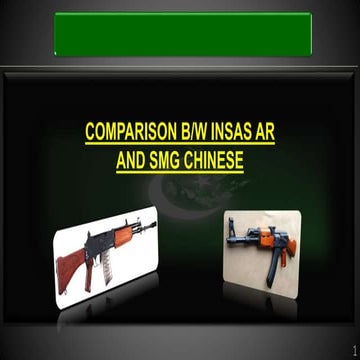 Comparison of INSAS and SMG chinese Type 56