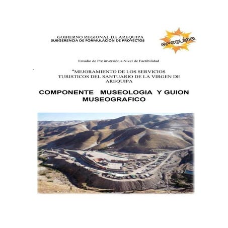 Componente museologico  guion  museografico