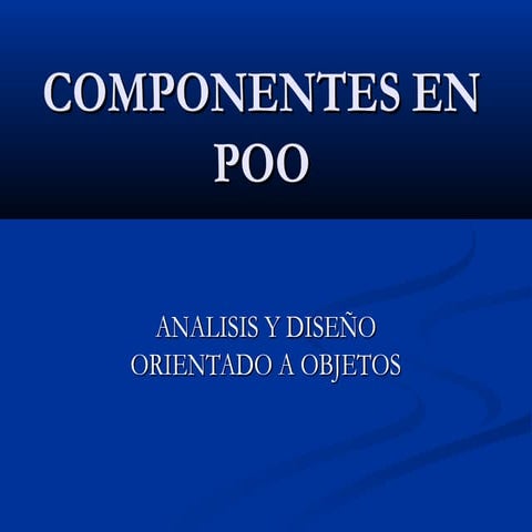 Componentes en-poo