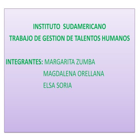 Componentes de desarrollo humano