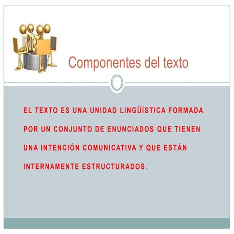 Componentes del texto