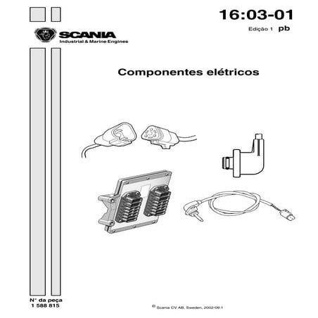 Componentes Elétricos Motor Scania 
