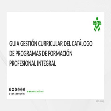 Comprehensive Guide to Curricular Management for Integral Professional ...
