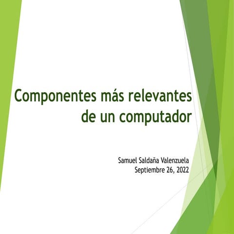 Componentes más relevantes de un computador_Samuel Saldaña V.ppt