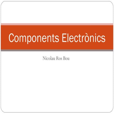 Components electrònics