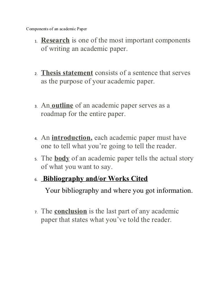 ap research paper components