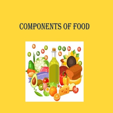 Components of Food | PPTX