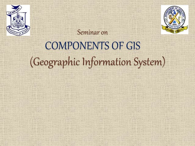 Components of gis