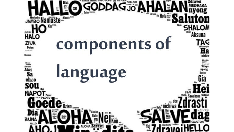 Components of Language