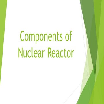 Components of nuclear reactor