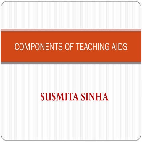 TEACHING AIDS | PPTX