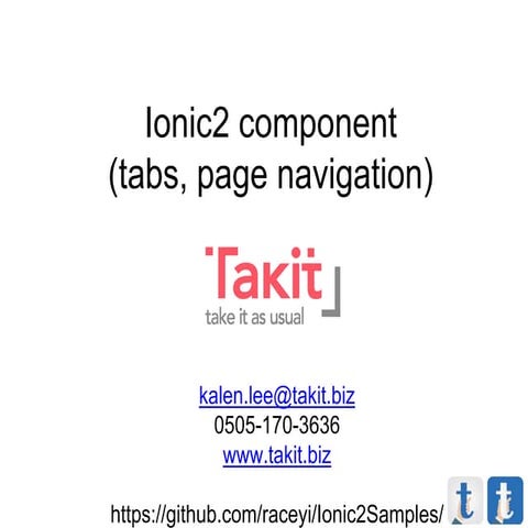 Component tabs | PPTX