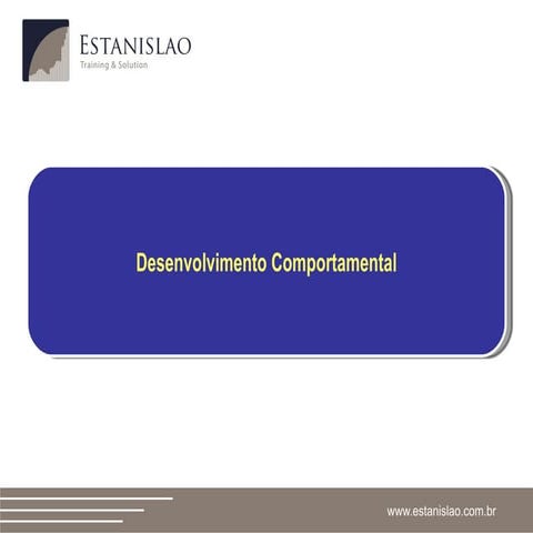 Treinamento para o desenvolvimento comportamental
