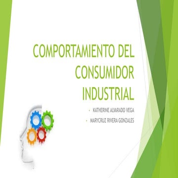Comportamiento del consumidor industrial