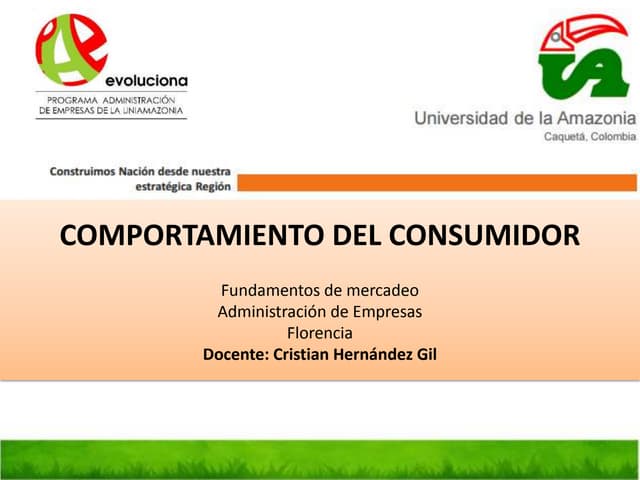 Comportamiento del consumidor