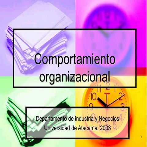 Comportamiento organizacional robbins