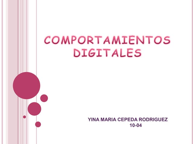Comportamientos digitales