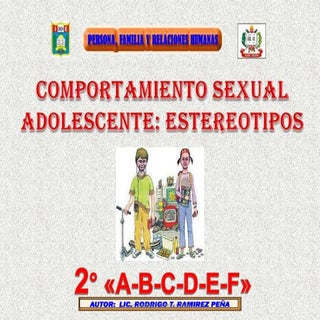 Comportamiento sexual adolescente 2°