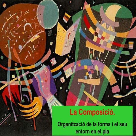 La composició artística