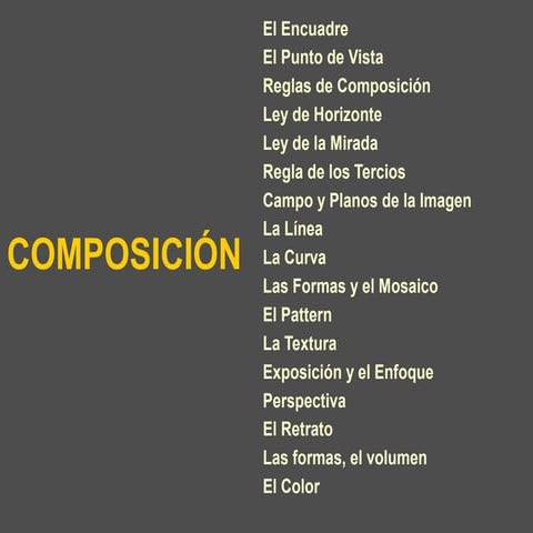 Composición fotográfica