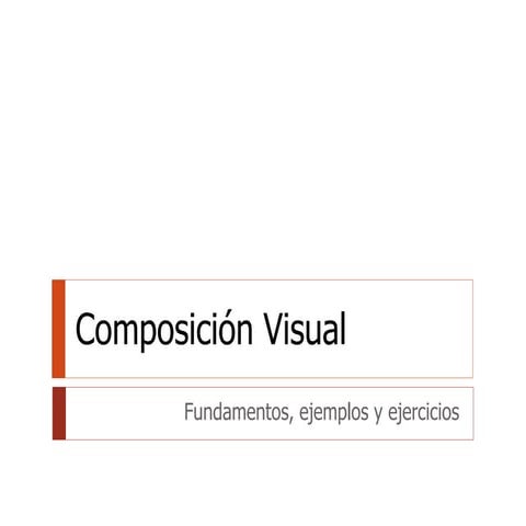 Composición visual artística