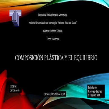 Composición en artes plásticas | PPTX