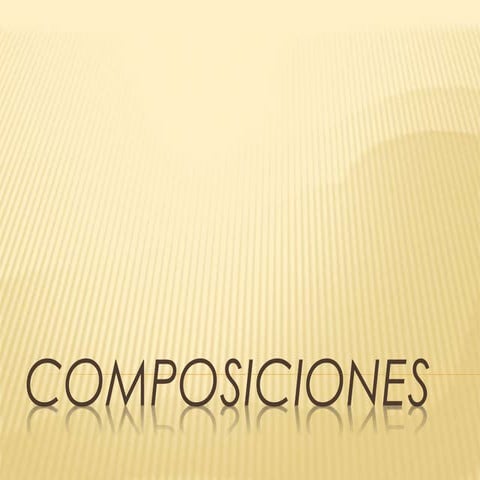 Composiciones