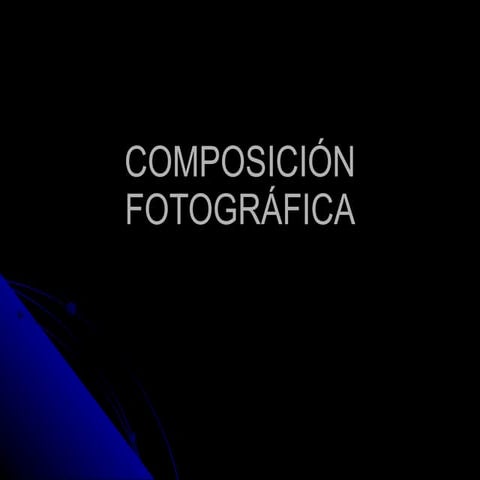 Composicion fotográfica