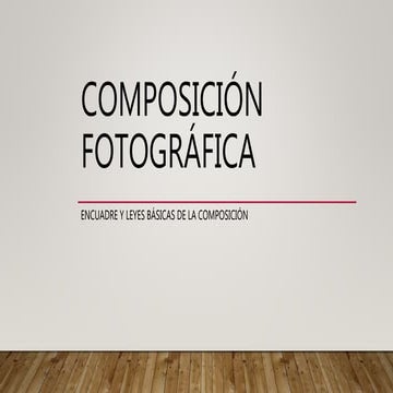 Composicion fotográfica