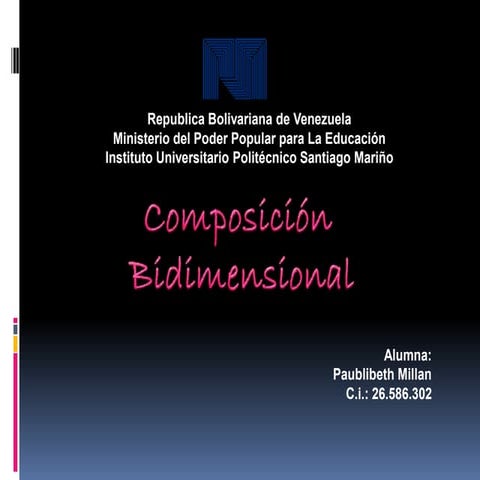 composición bidimencional