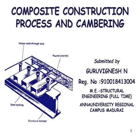 Composite construction and cambering