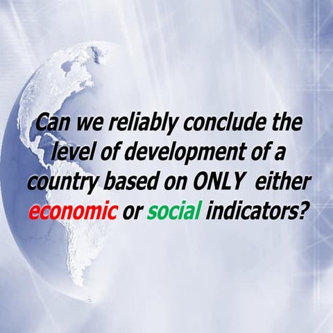 Composite indicators