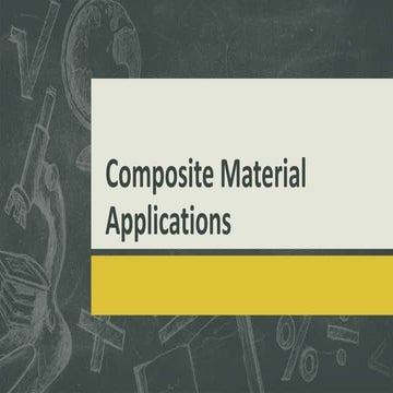Composite Material Definition & Applications