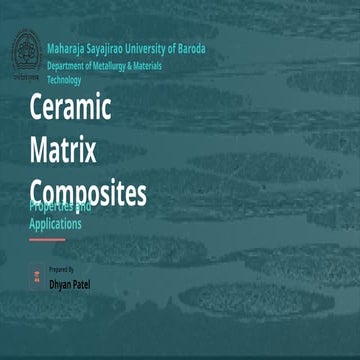 ceramic matrix composite material ppt.pptx
