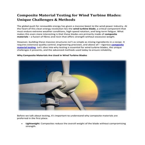 Composite Material Testing for Wind Turbine Blades.pdf